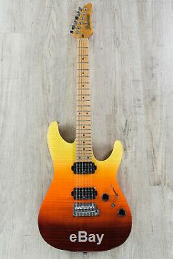 Ibanez AZ242F Premium Electric Guitar, Flamed Maple Tequila Sunrise Gradation