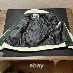JAJA Tequila Leather Jacket Mexico Varsity Bomber Patron Casa amigo Mexican RARE