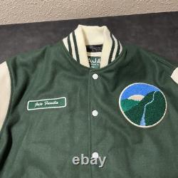 JAJA Tequila Leather Jacket Mexico Varsity Bomber Patron Casa amigo Mexican RARE