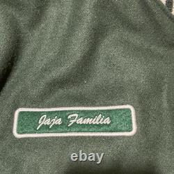 JAJA Tequila Leather Jacket Mexico Varsity Bomber Patron Casa amigo Mexican RARE