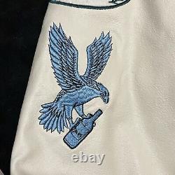 JAJA Tequila Leather Jacket Mexico Varsity Bomber Patron Casa amigo Mexican RARE