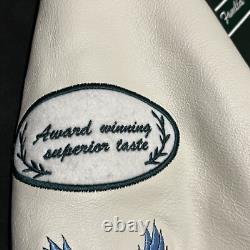 JAJA Tequila Leather Jacket Mexico Varsity Bomber Patron Casa amigo Mexican RARE