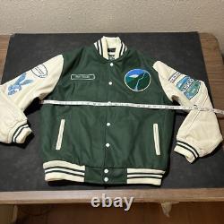 JAJA Tequila Leather Jacket Mexico Varsity Bomber Patron Casa amigo Mexican RARE