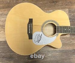 JOE NICHOLS signed acoustic guitar TEQUILA MAKES HER CLOTHES FALL OFF 1