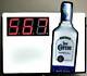 Jose Cuervo Tequila Double Sided Countdown Lighted Interchangeable Bar Sign