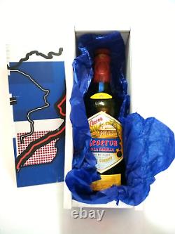 JOSE CUERVO Tequila Reserva De Familia2013Wood Box Empty BottleCARLOS AGUIRRE