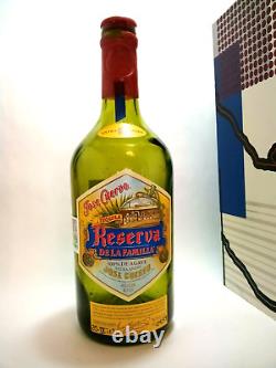 JOSE CUERVO Tequila Reserva De Familia2013Wood Box Empty BottleCARLOS AGUIRRE