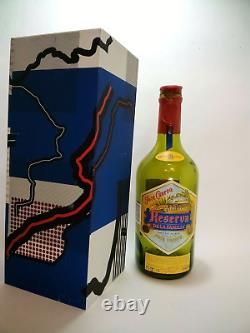 JOSE CUERVO Tequila Reserva De Familia2013Wood Box Empty BottleCARLOS AGUIRRE