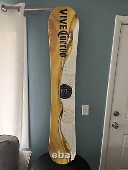 JOSE CUERVO VIVE SNOWBOARD 154cm 61 Man Cave Décor Bar Liquor Tequila