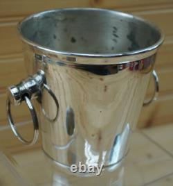 J Ramirez Mexico Silverplate Bar Tequila-Ice Bucket Insert Liquor Vessel #2 (S4)