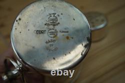 J Ramirez Mexico Silverplate Bar Tequila-Ice Bucket Insert Liquor Vessel #2 (S4)