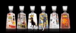 Jean-Michel Basquiat 1800 Tequila Bottle Art Collection. Limited edition. Empty