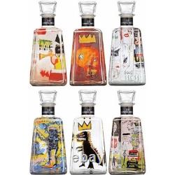Jean-Michel Basquiat 1800 Tequila Bottle Art Collection. Limited edition. Empty