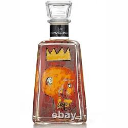 Jean-Michel Basquiat 1800 Tequila Bottle Art Collection. Limited edition. Empty