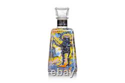 Jean-Michel Basquiat 1800 Tequila Bottle Art Collection. Limited edition. Empty