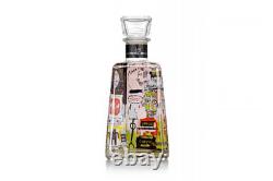Jean-Michel Basquiat 1800 Tequila Bottle Art Collection. Limited edition. Empty
