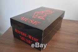 Jeffery West Black Line'Scarface' Tequila Gibson UK 10 BNIB EUR 44 Black