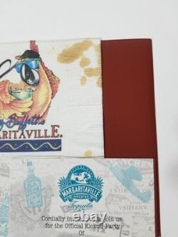 Jimmy Buffett SIGNED Napkin Margaritaville Tequila No Passport Display JSA LOA