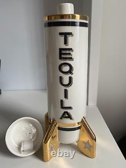 Jonathan Adler Tequila Rocket Decanter (Broken Lid)