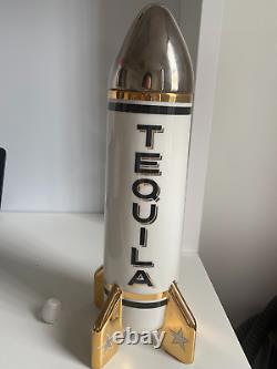 Jonathan Adler Tequila Rocket Decanter (Broken Lid)