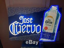 Jose Cuervo Especial Silver Tequila Led Bar Sign Man Cave Garage Decor Large