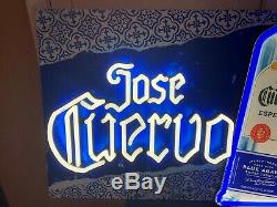 Jose Cuervo Especial Silver Tequila Led Bar Sign Man Cave Garage Decor Large