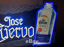 Jose Cuervo Especial Silver Tequila Led Bar Sign Man Cave Garage Decor Large