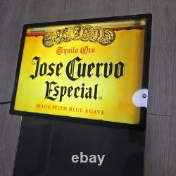 Jose Cuervo Especial Tequila Light Up Sign Display 32 X 16 Large RARE HTF