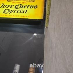 Jose Cuervo Especial Tequila Light Up Sign Display 32 X 16 Large RARE HTF
