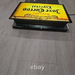 Jose Cuervo Especial Tequila Light Up Sign Display 32 X 16 Large RARE HTF