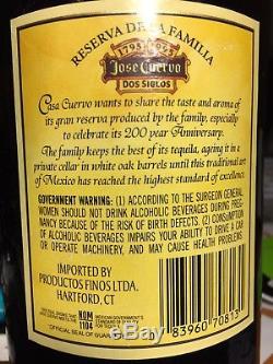 Jose Cuervo-Reserva De La Familia Tequila-1st Edition-Bottled 1996 (UNOPENED!)