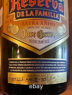 Jose Cuervo Reserva De La Familia Tequila Wooden Box Jorge Pardo 2019 2.5l RARE