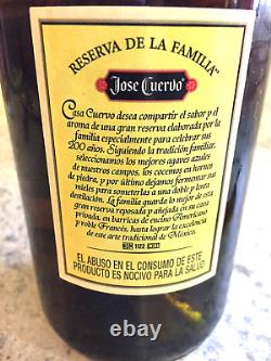 Jose Cuervo Reserva De La Familia collectible UNOPENED Tequila Marco Arce 2009