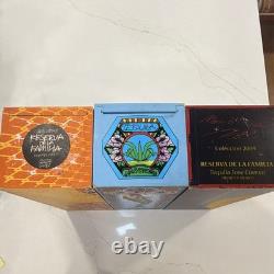 Jose Cuervo Reserva de la Familia Coleccion 2009, 2012, 2011 Tequila Box Set