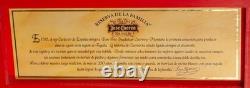 Jose Cuervo Tequila 1996 Wooden Box Manuel Velazquez Reserva Red ARTIST CARD