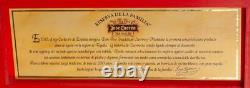 Jose Cuervo Tequila 1996 Wooden Box Manuel Velazquez Reserva Red ARTIST CARD