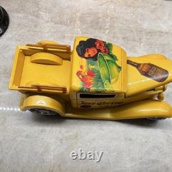 Jose Cuervo Tequila Advertising Diecast Model Car Gold Distillery Theme