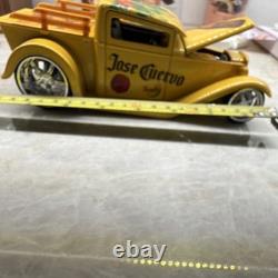 Jose Cuervo Tequila Advertising Diecast Model Car Gold Distillery Theme
