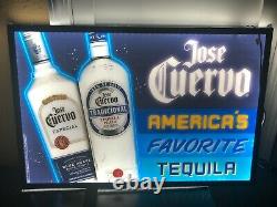 Jose Cuervo Tequila Led Bar Sign Man Cave Garage Decor Light Up New