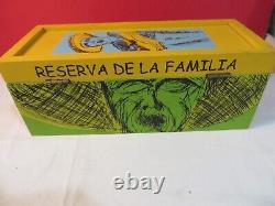 Jose Cuervo Tequila Reserva De Familia Box 2001 Emiliano Parra with Bottle Rare