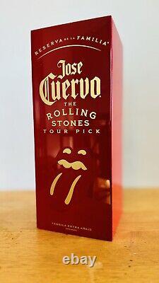 Jose Cuervo Tequila Reserva De Familia Box 2016 Rolling Stones VERY RARE
