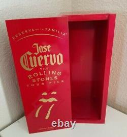 Jose Cuervo Tequila Reserva De Familia Box 2016 Rolling Stones VERY RARE