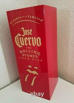 Jose Cuervo Tequila Reserva De Familia Box 2016 Rolling Stones VERY RARE