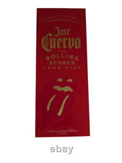Jose Cuervo Tequila Reserva De Familia Box Rolling Stones VERY RARE! (Box Only)