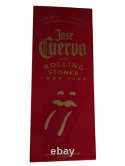 Jose Cuervo Tequila Reserva De Familia Box Rolling Stones VERY RARE! (Box Only)
