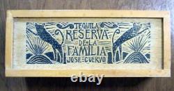 Jose Cuervo Tequila Reserva De La Familia 1995 Collector Box 1st One Produced