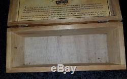 Jose Cuervo Tequila Reserva De La Familia WOOD BOX JOEL RENDON 1995