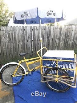Jose Cuervo Tequila Store Display Tricycle Bicycle Paletero