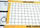 Jose Cuervo Tequila Volleyball Net Aircraft Cable Top And Bottom- Jcpnc