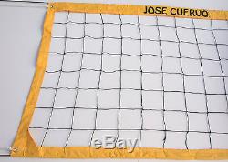 Jose Cuervo Tequila Volleyball Net Twisted Rope Top and Bottom JCVRR